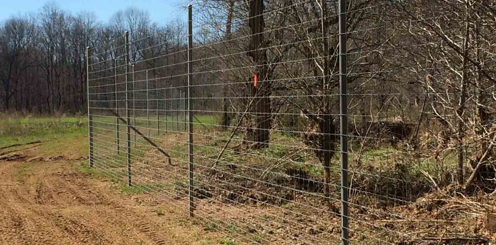 Agricultural High Game Fencing Installation to protect farms and animal life